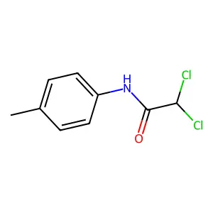 p-Acetotoluidide, 2,2-dichloro- structure