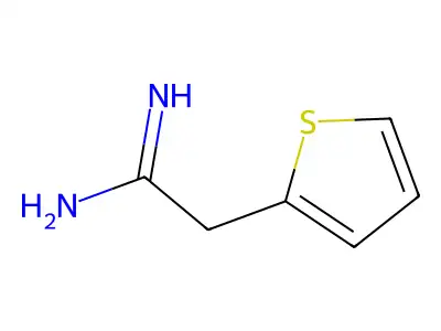 2-Thiopheneethanimidamide structure