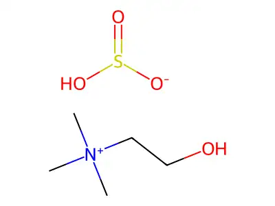 Trimethyl(2-sulfinooxyethyl)azanium structure