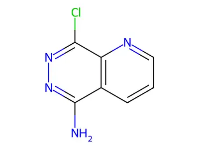 8-Chloropyrido[2,3-d]pyridazin-5-amine structure