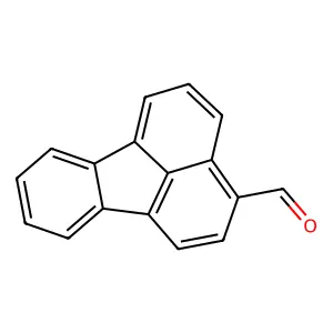 3-Fluoranthenecarboxaldehyde structure