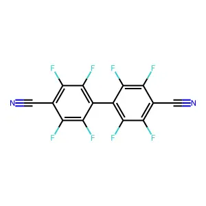 2,2',3,3',5,5',6,6'-Octafluoro-4,4'-biphenyldicarbonitrile structure