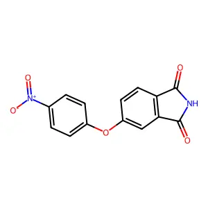 5-(4-Nitrophenoxy)-1H-isoindole-1,3(2H)-dione structure