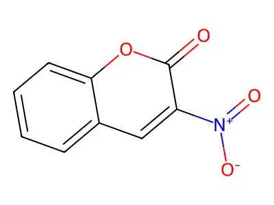 3-Nitrocoumarin structure