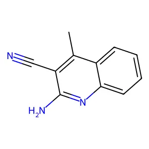 2-Amino-4-methylquinoline-3-carbonitrile structure