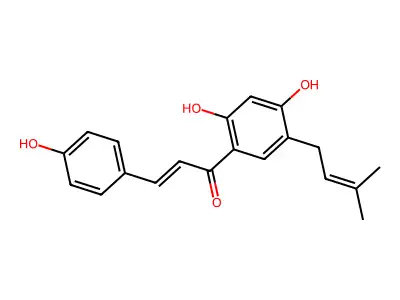 Bavachalcone structure