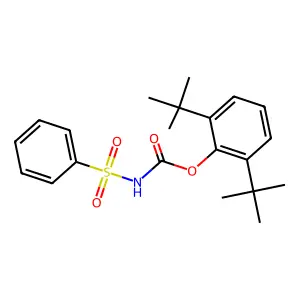Carbonic acid, dithio-, S-benzyl O-(p-(methylthio)phenyl) ester structure