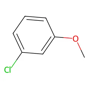 3-Chloroanisole structure