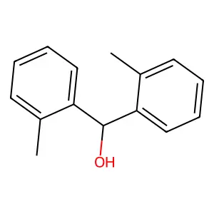 Bis(2-methylphenyl)methanol structure