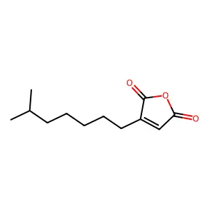 2,5-Furandione, dihydro-3-(isooctenyl)- structure