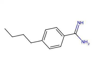 4-Butyl-benzamidine structure