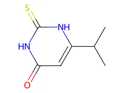 6-Isopropyl-2-mercaptopyrimidin-4-OL structure