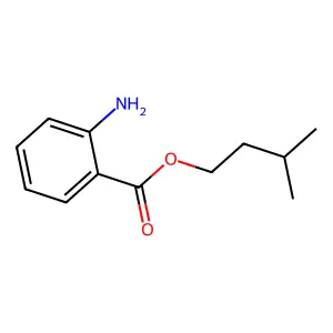 3-Methylbutyl 2-aminobenzoate structure