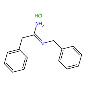 Acetamidine, N-benzyl-2-phenyl-, hydrochloride structure