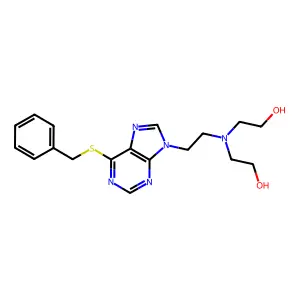 n-{7-[Bis(2-chloroethyl)amino]-9h-fluoren-2-yl}-2,2,2-trifluoroacetamide structure