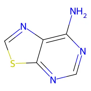 Thiazolo[5,4-d]pyrimidin-7-amine structure