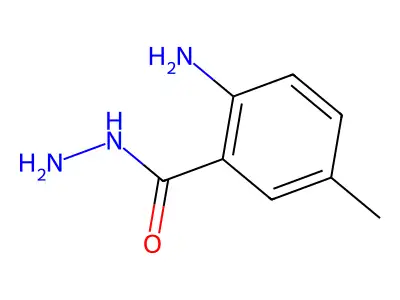 2-Amino-5-methylbenzohydrazide structure