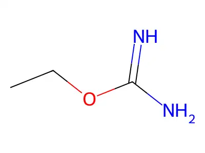 Carbamimidic acid, ethyl ester structure