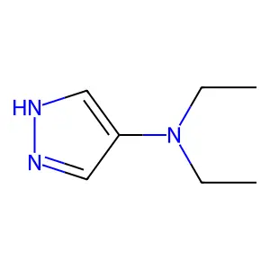 Pyrazole, 4-(diethylamino)- structure