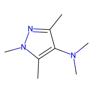1H-Pyrazole, 4-(dimethylamino)-1,3,5-trimethyl- structure