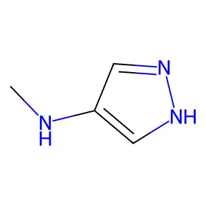 N-甲基-1H-吡唑-4-胺 structure