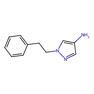 1-(2-苯乙基)-1H-吡唑-4-胺 structure