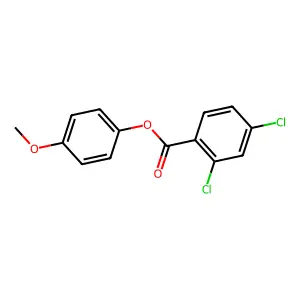 4-Methoxyphenyl 2,4-dichlorobenzoate structure