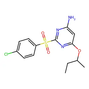 2-(7-Aminotriazolo[4,5-d]pyrimidin-2-yl)-5-(hydroxymethyl)oxolane-3,4-diol structure