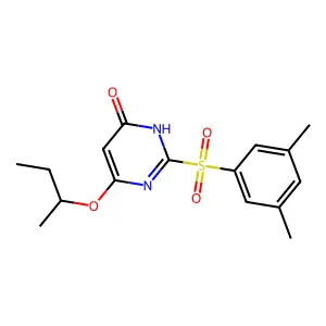 n-{7-[Bis(2-hydroxyethyl)amino]-9h-fluoren-2-yl}propanamide structure
