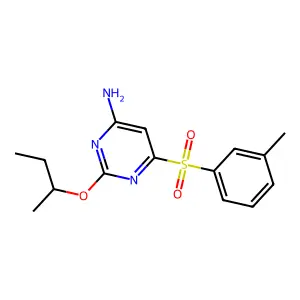 2,5-Dihexyl-3,6-dihydroxybenzo-1,4-quinone structure