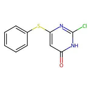 2,5-Bis(4-bromophenyl)-3,6-dichlorocyclohexa-2,5-diene-1,4-dione structure