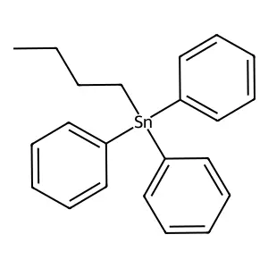 Butyl(triphenyl)stannane structure