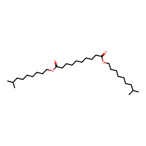 癸二酸-1,10-二异癸酯 structure