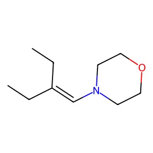4-(2-Ethyl-1-butenyl)-morpholine structure