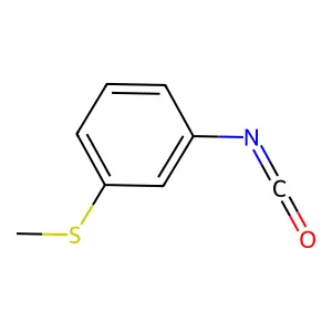 3-(Methylthio)phenyl isocyanate structure