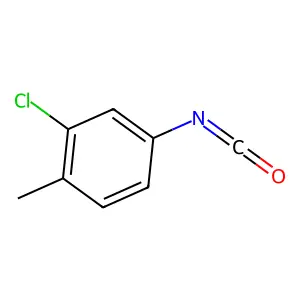 3-Chloro-4-methylphenyl isocyanate structure