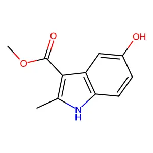 methyl 5-hydroxy-2-methyl-1H-indole-3-carboxylate structure