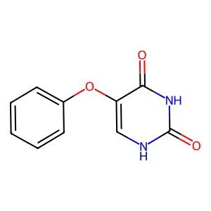 5-phenoxy-1H-pyrimidine-2,4-dione structure