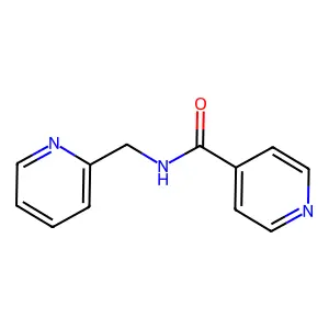 N-[(pyridin-2-yl)methyl]pyridine-4-carboxamide structure