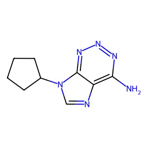 7-Cyclopentyl-7h-imidazo[4,5-d][1,2,3]triazin-4-amine structure
