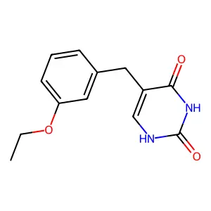 5-(3-Ethoxy-benzyl)-1H-pyrimidine-2,4-dione structure