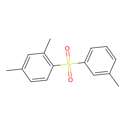 2,4-Dimethyl-1-[(3-methylphenyl)sulfonyl]benzene structure