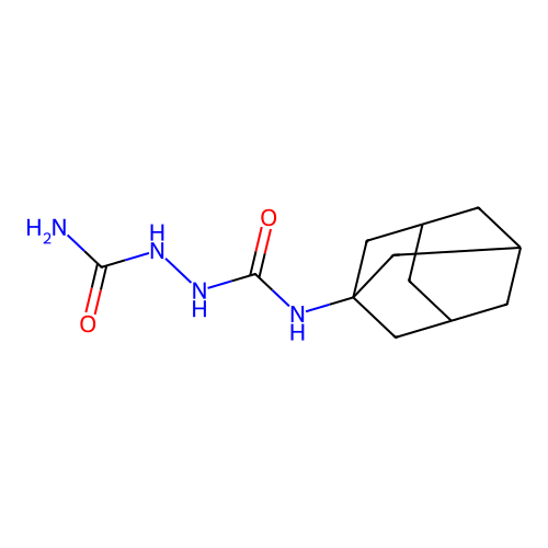 1-(1-Adamantyl)-3-ureido-urea structure