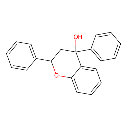 2,4-Diphenyl-4-chromanol structure