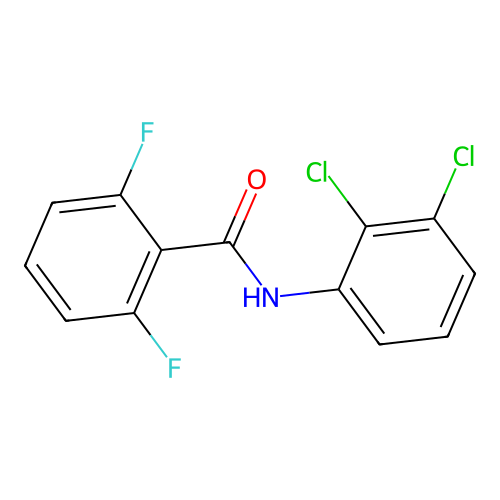 N-(2,3-dichlorophenyl)-2,6-difluorobenzamide structure