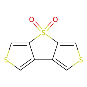 Dithieno(3,4-b:3',4'-d)thiophene, 4,4-dioxide structure