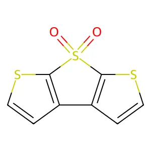 Dithieno(2,3-b:3',2'-d)thiophene, 7,7-dioxide- structure