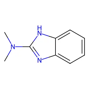 N,N-二甲基-1H-苯并咪唑-2-胺 structure