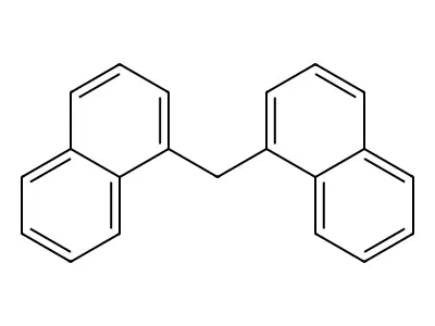Methylenedinaphthalene structure