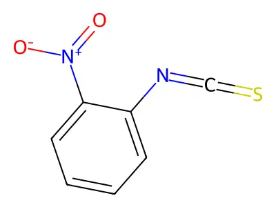 2-Nitrophenyl isothiocyanate structure